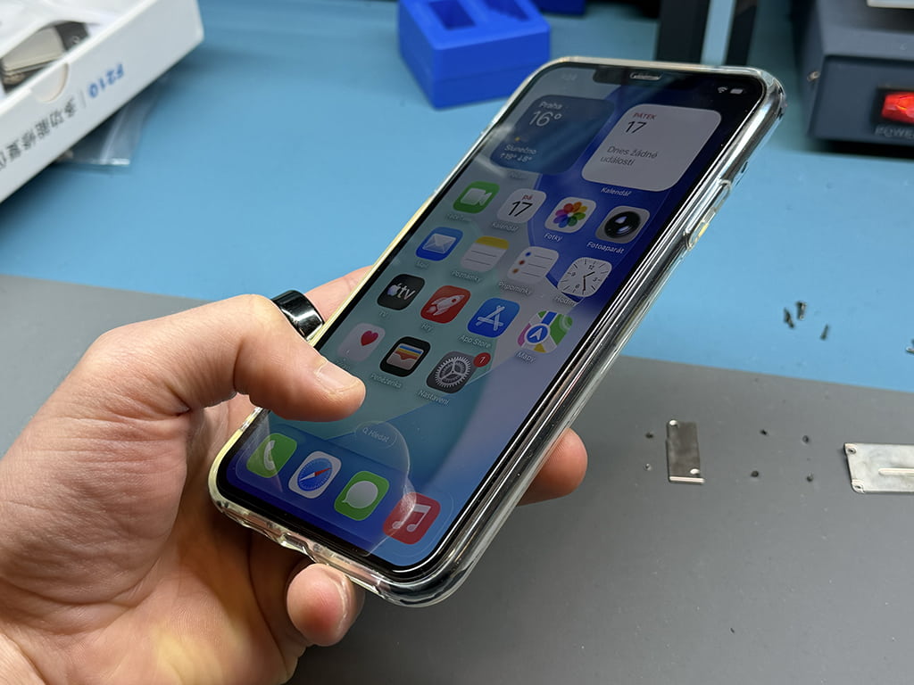 iphone nereaguje na dotyk - co dělat